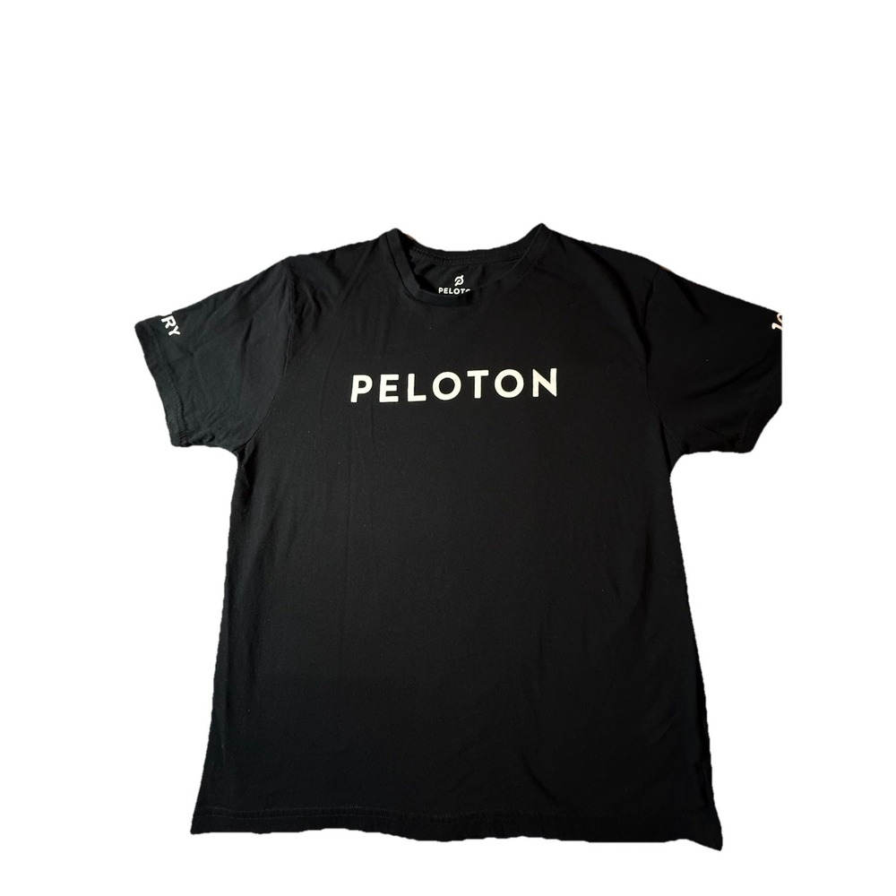 Peloton Men's Original‎ Short Sleeve T-Shirt Black Size M